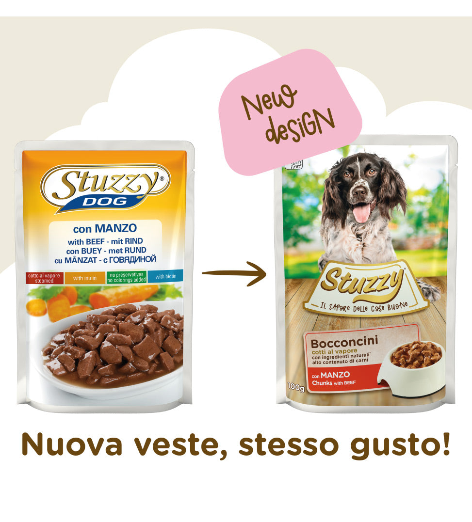 Stuzzy Dog - Bocconcini - Adult - 100g x 24 buste