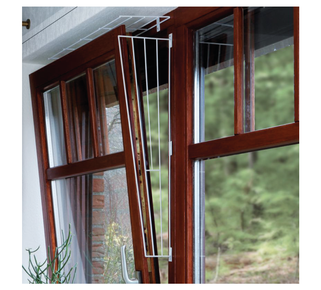 Trixie - Griglia di Protezione per Finestre - Laterale - In Metallo