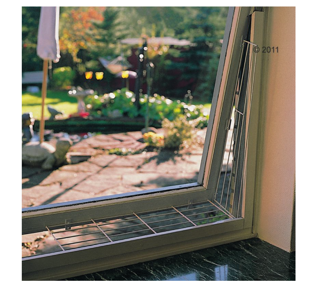 Trixie - Griglia di Protezione per Finestre - Laterale - In Metallo