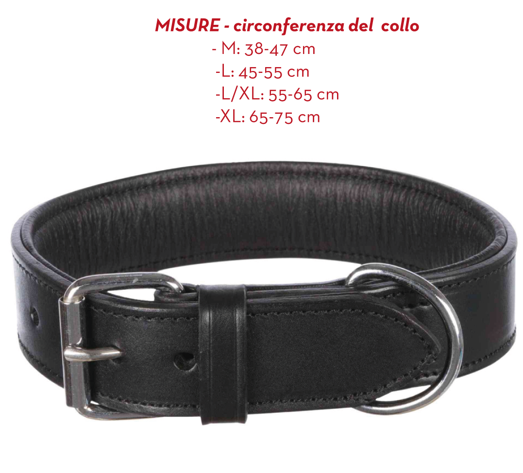 Trixie - Collare Active Alto - In Cuoio - XL