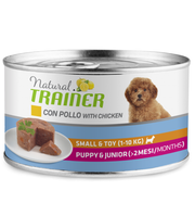 Trainer Natural - Small&Toy - Puppy&Junior - Pollo - 150gr