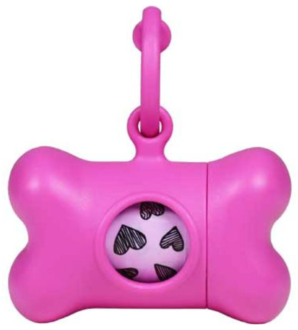 United Pets - Bon Ton - Portasacchetti Igienici - Nano