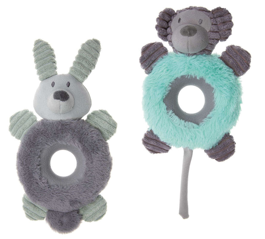 Imac - Animaletti Pelosi con Anello in Gomma - 33cm