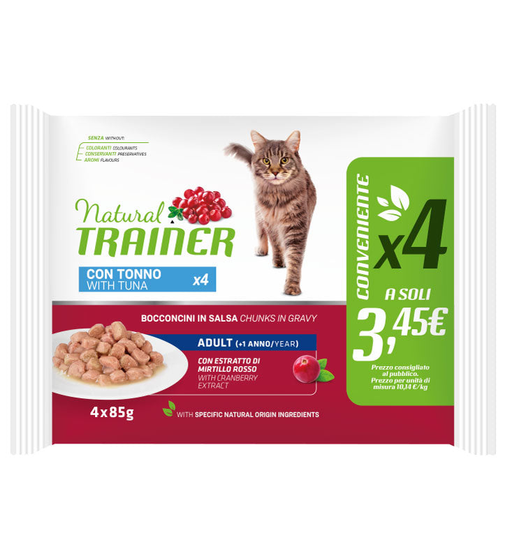 Trainer Natural - Adult - FlowPack - 4 buste da 85g