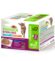 Trainer Natural - Sterilizzato - Multipack - 12 buste da 85g