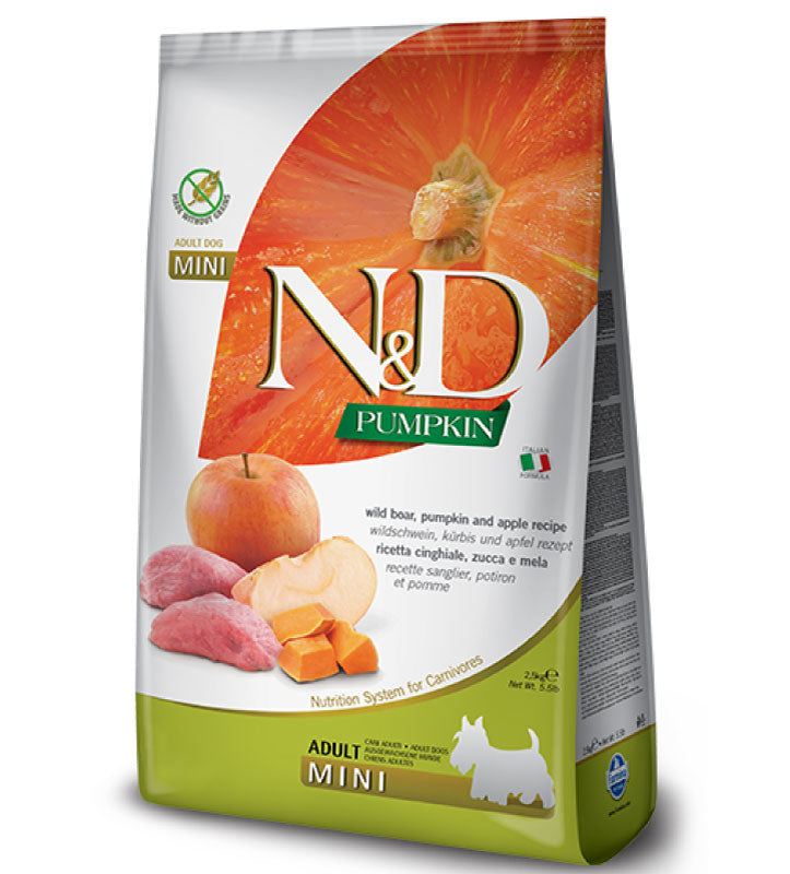 Farmina - N&D Pumpkin Dog - Mini Adult - 2.5kg