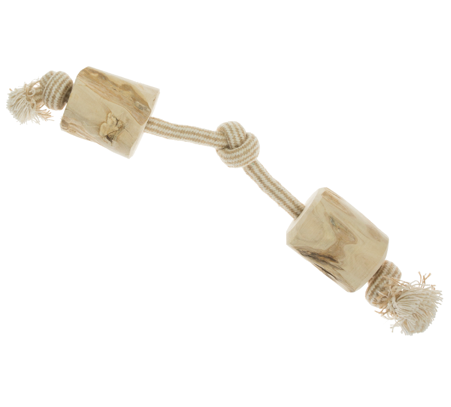 Imac - Corda con 3 Nodi e Legno del Caffè - L