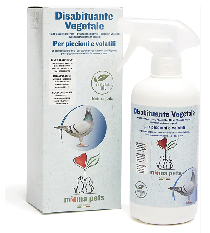 Mama Pets - Disabituante Vegetale per Piccioni - 500 ml