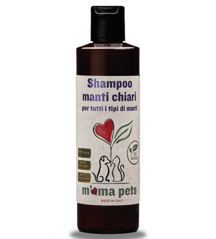 Mama Pets - Shampoo per cani e gatti - Manti Chiari - 250 ml