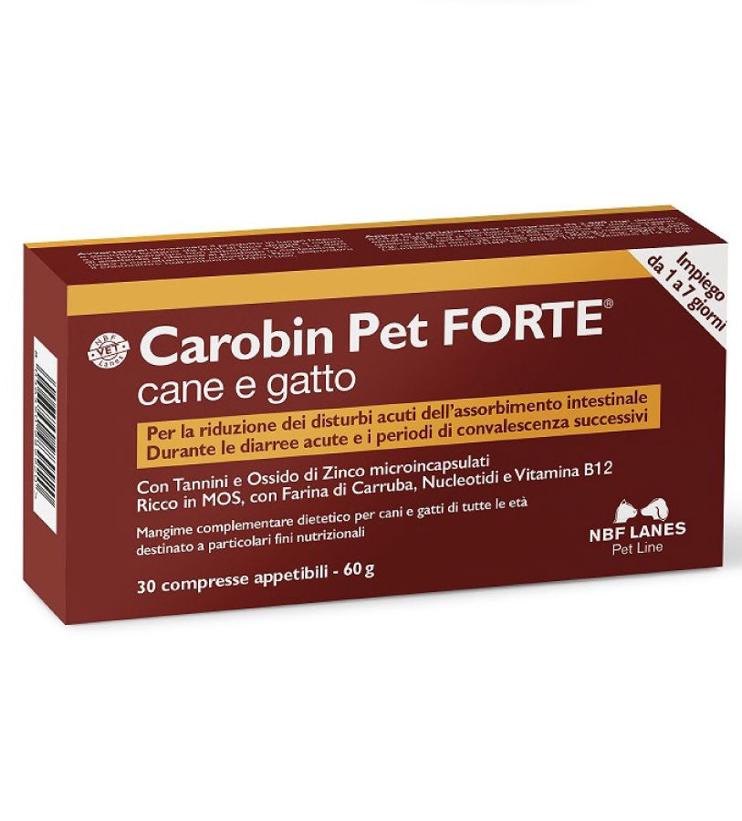 NBF - Carobin Pet Forte - 30 compresse
