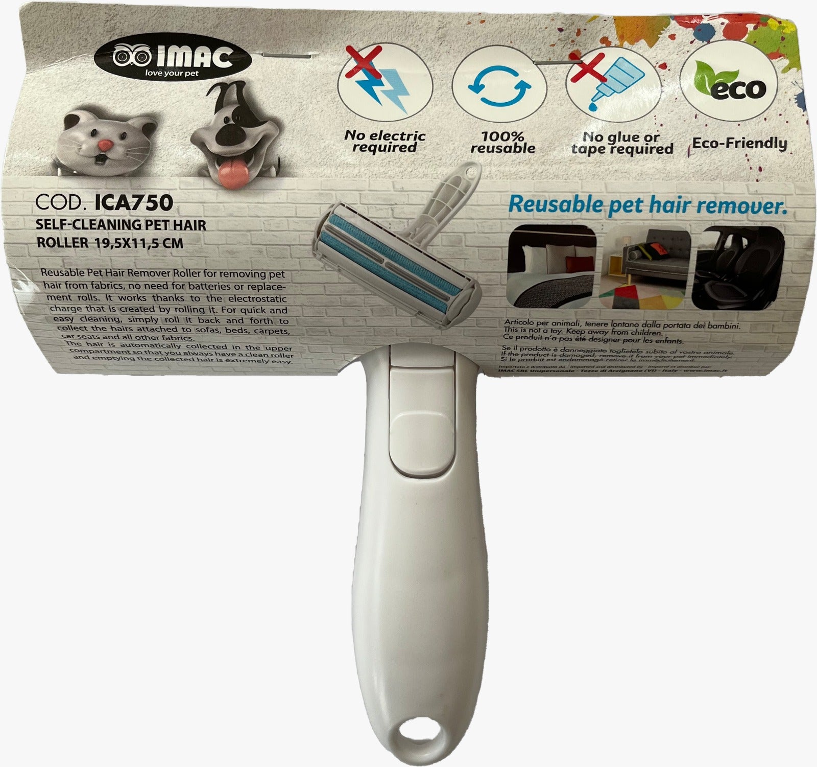 Imac - Spazzola Raccoglipeli Autopulente