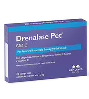 NBF - Drenalase Pet Cane - 30 compresse da 800mg