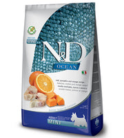 Farmina - N&D Ocean Dog - Mini Adult - Merluzzo/Zucca/Arancia - 2.5kg