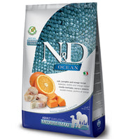 Farmina - N&D Ocean Dog - Medium&Maxi Adult - Merluzzo/Zucca/Arancia - 2.5kg