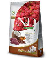 Farmina - N&D Quinoa Dog - Adult Medium/Maxi - Skin&Coat - Cervo - 2.5kg