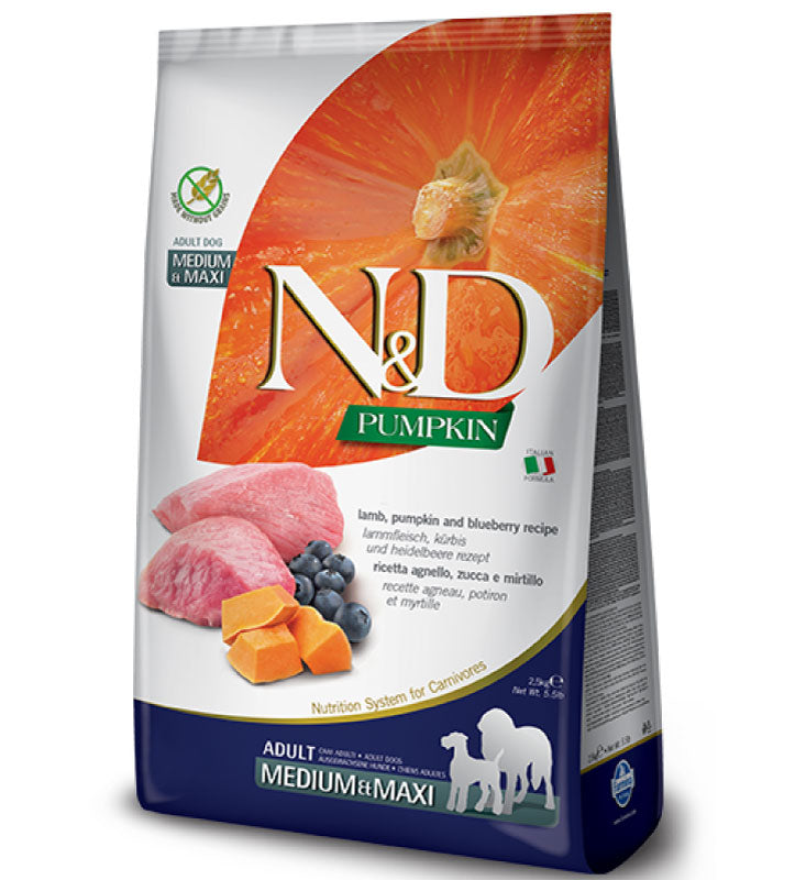Farmina - N&D Pumpkin Dog - Medium&Maxi Adult - 2.5kg