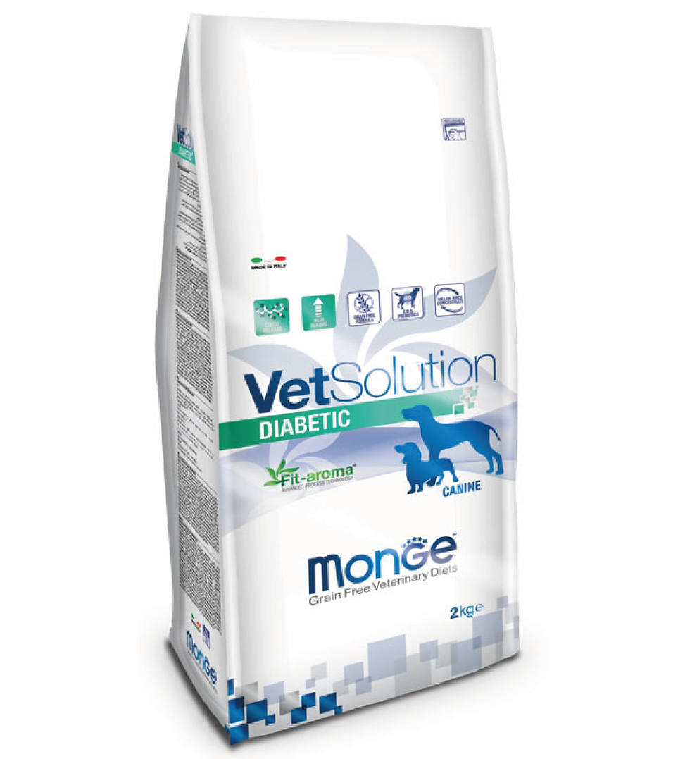 Monge - VetSolution Canine - Diabetic - 2kg