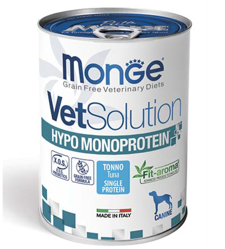 Monge - VetSolution Canine - Hypo Monoprotein - 400gr