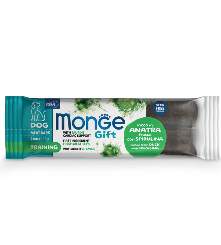 Monge - Gift Dog - Meat Bars - Training - 40gr
