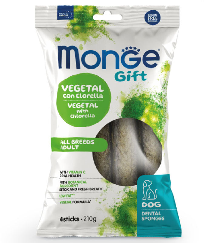 Monge - Gift Dog - Dental Sponges - 210gr