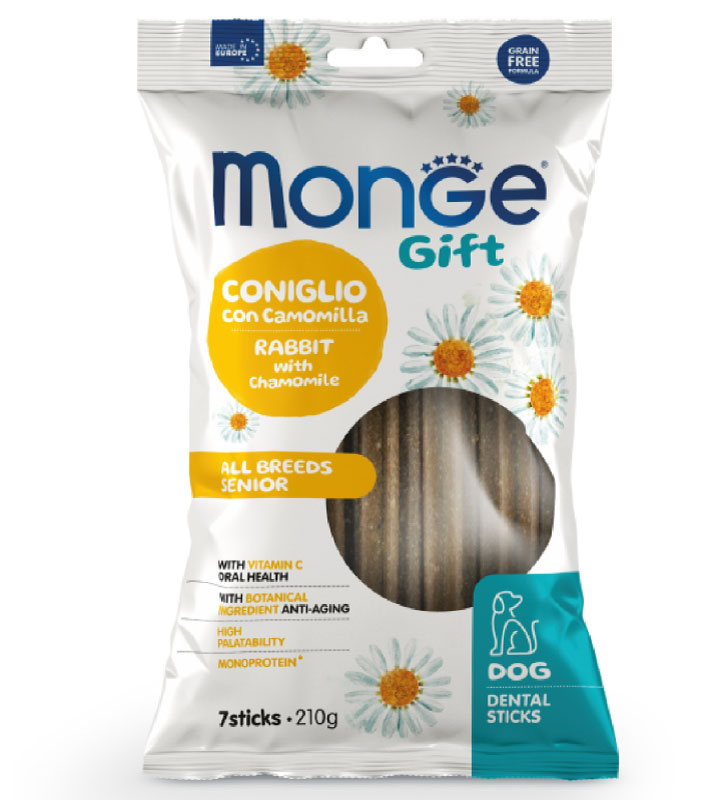 Monge - Gift Dog - Dental Stick - Senior - 210gr