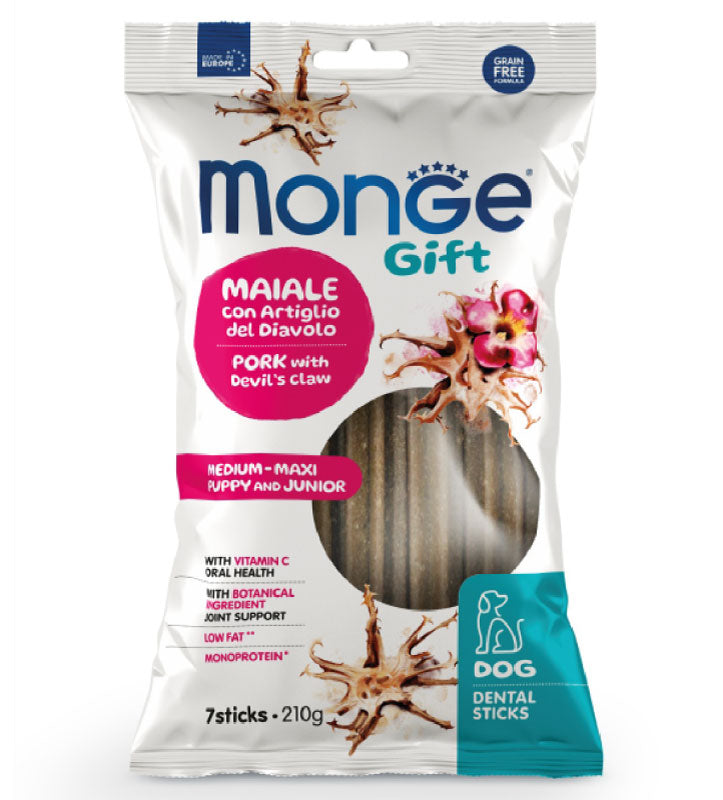 Monge - Gift Dog - Dental Stick - Medium/Maxi - Puppy - 210gr