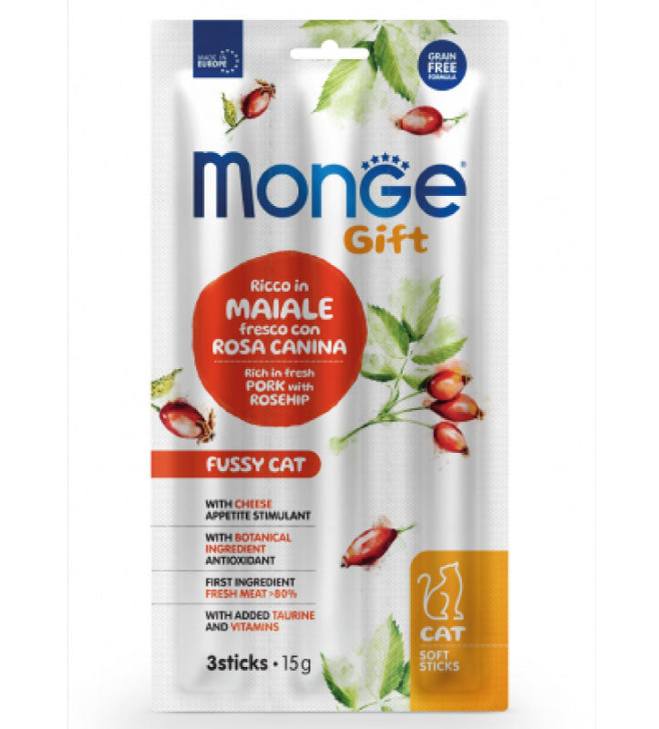 Monge - Gift Cat - Soft Sticks - Appetito Difficile - 15gr