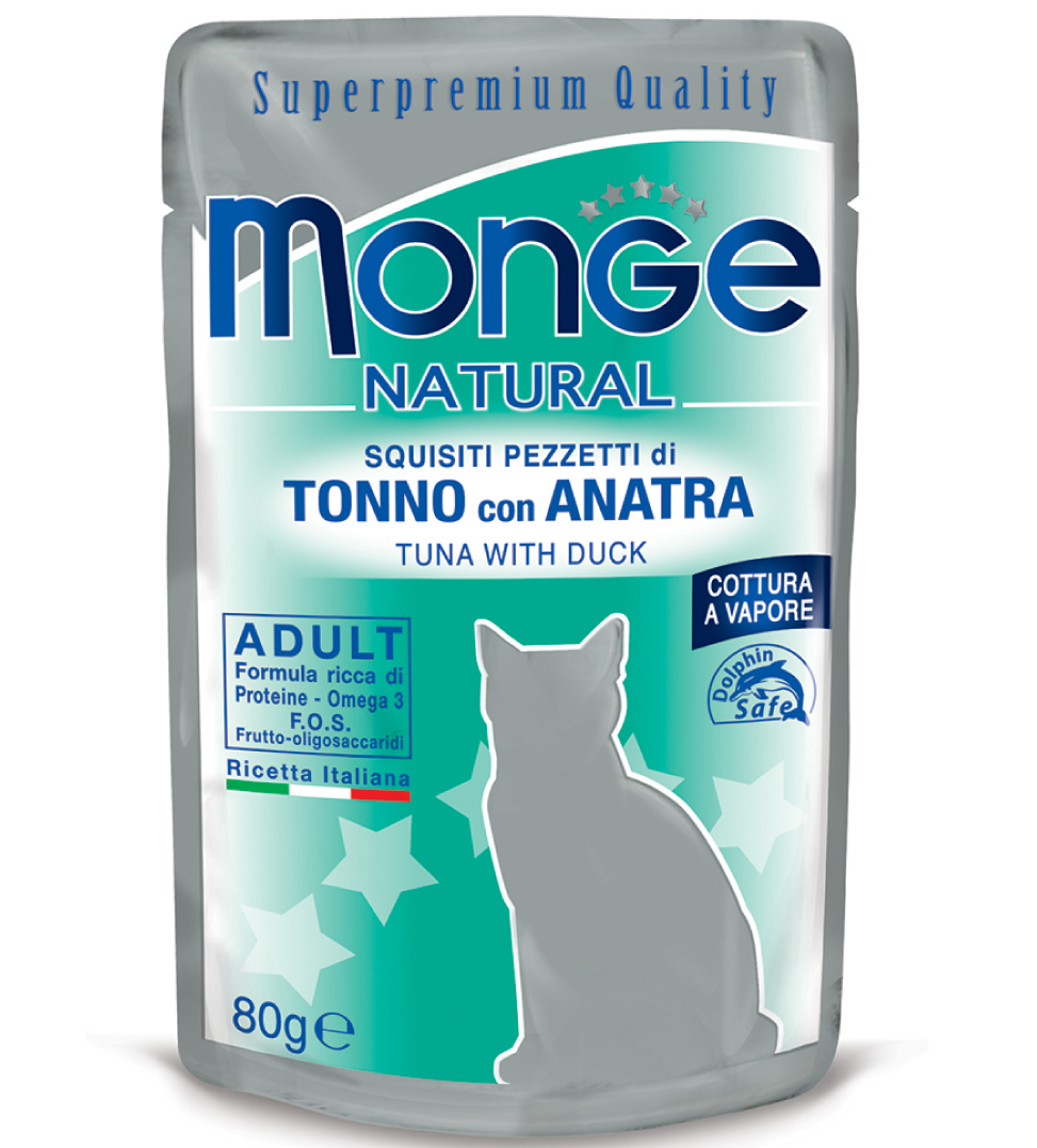Monge Cat - Superpremium Quality - Natural - Adult - 80gr