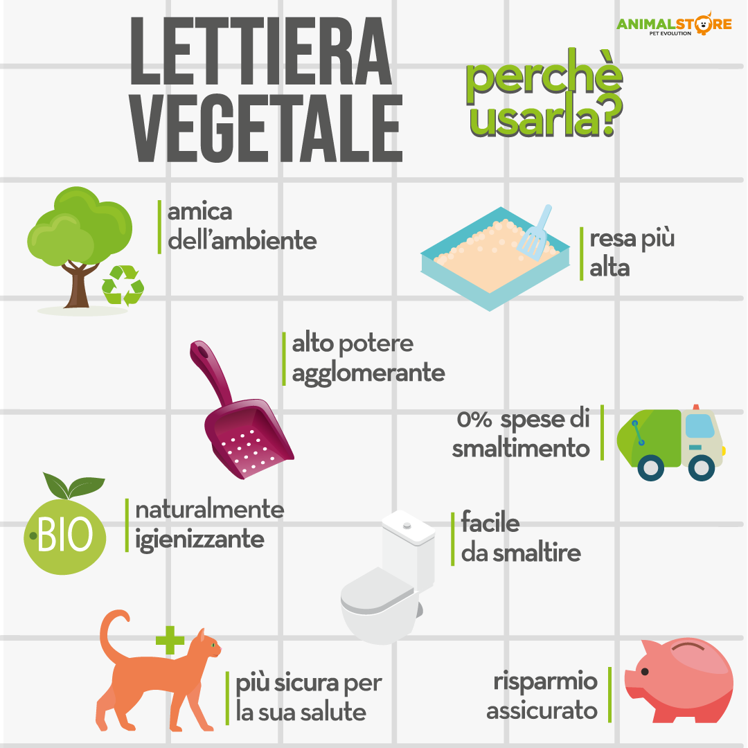Monge - Easy Green - Lettiera vegetale e agglomerante - 3.8kg