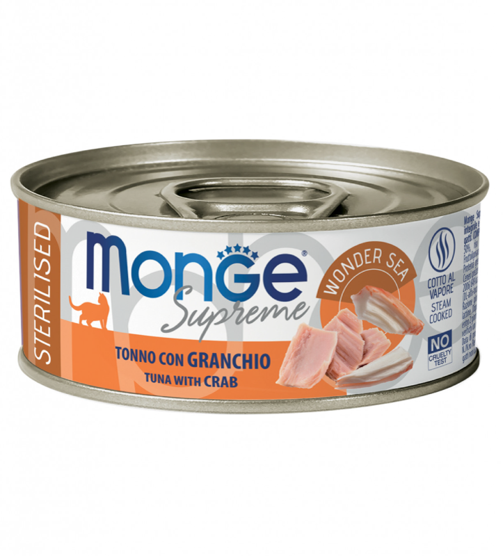 Monge Cat - Supreme - Sterilizzato - 80gr