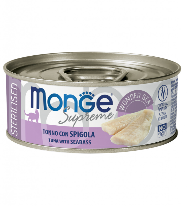 Monge Cat - Supreme - Sterilizzato - 80gr