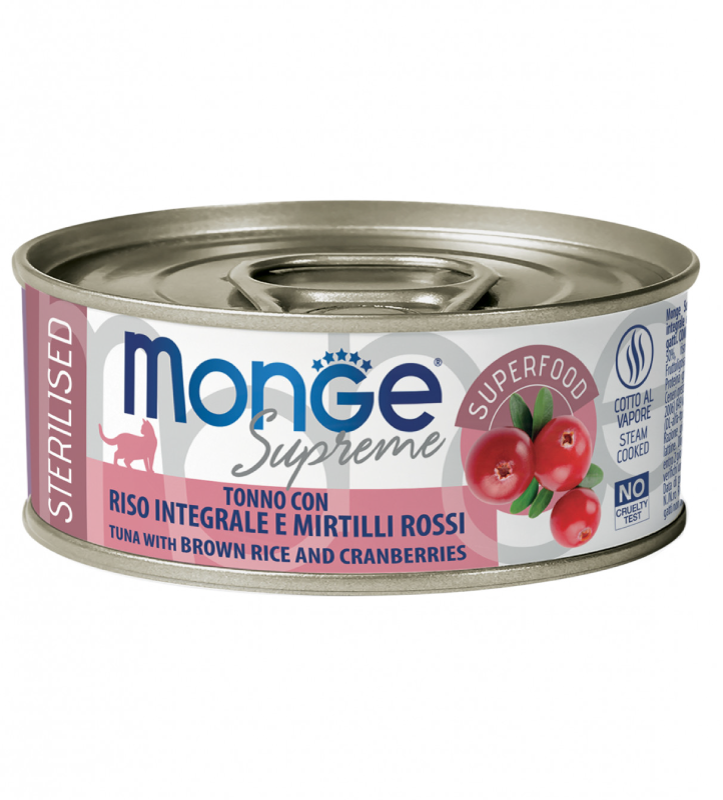 Monge Cat - Supreme - Sterilizzato - 80gr