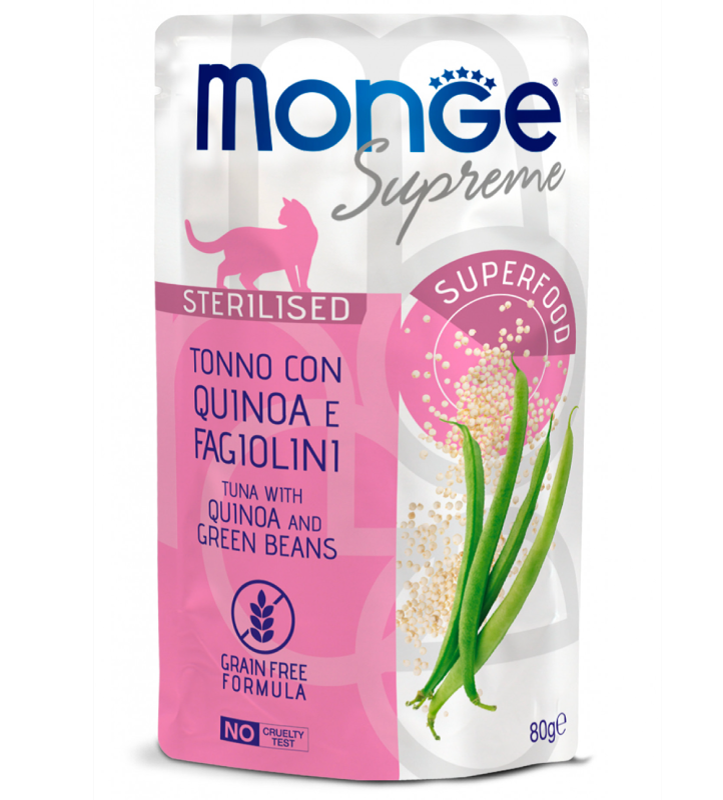Monge Cat - Supreme Buste - Sterilizzato - 80gr