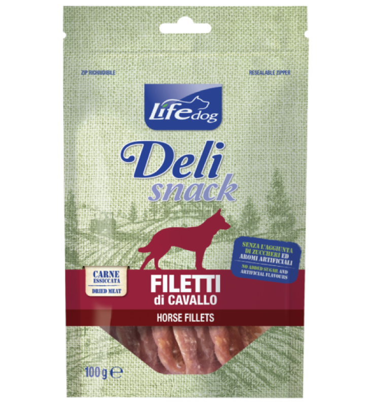 LifeDog - Deli Snack - Filetti Essiccati - 100gr