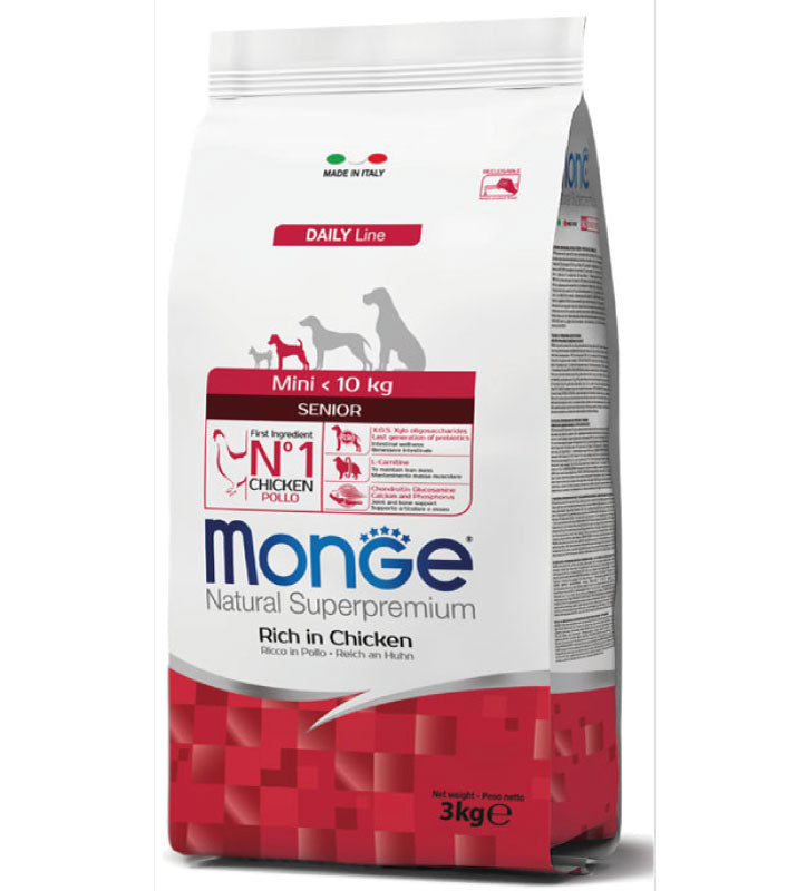 Monge - Natural Superpremium - Mini Senior - 3kg