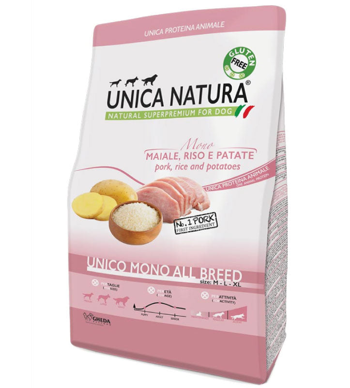 Gheda - Unica Natura - Monoproteico - All Breeds Adult - 2.5kg