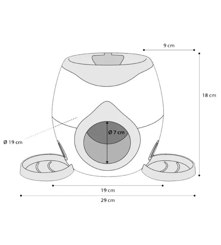 Flamingo - Gioco Lancia Palline Automatico