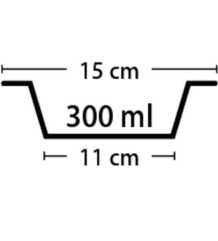 Flamingo - Ciotola per Gatti in Acciaio - Inclinata e Antiscivolo - 300ml