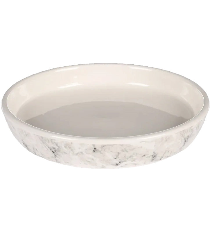 Flamingo - Ciotola per Gatti in Ceramica - Marmi Rotonda - 250ml