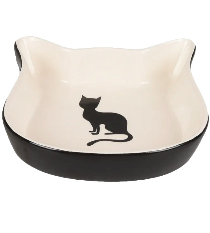 Flamingo - Ciotola per Gatti in Ceramica - Nala Testa Gatto - 220ml