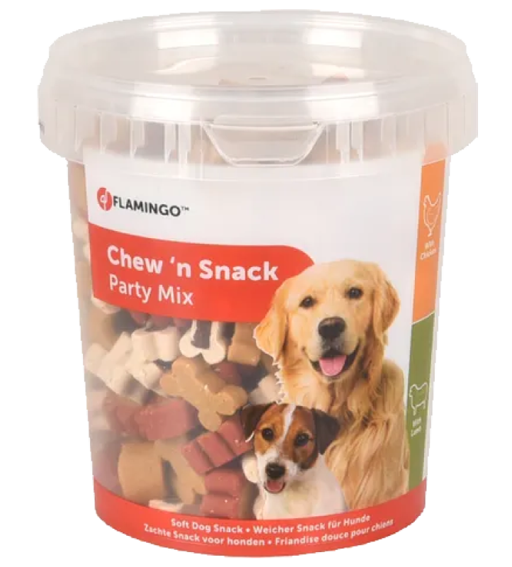 Flamingo - Chew'n Snack - Secchiellini - 500gr