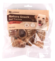 Flamingo - Nature Snack - Trachea di Manzo - 5cm 100gr