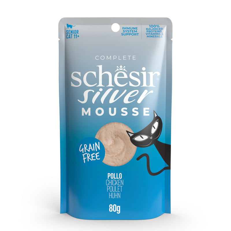 Schesir Cat - Silver - Mousse - 70gr