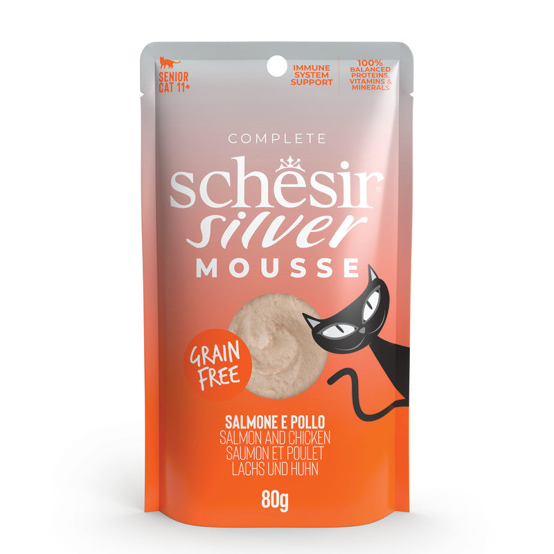 Schesir Cat - Silver - Mousse - 70gr