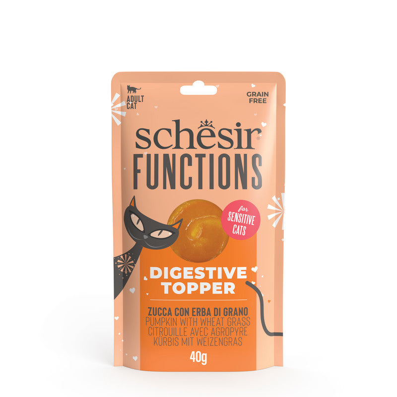 Schesir Cat - Functions - Digestive Topper - Insaporitore - 40gr