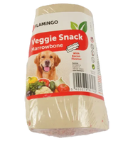 Flamingo - Veggie Snack - Osso Midollo - Ripieno al Sapore di Bacon