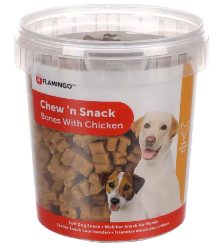 Flamingo - Chew'n Snack - Secchiellini - 500gr