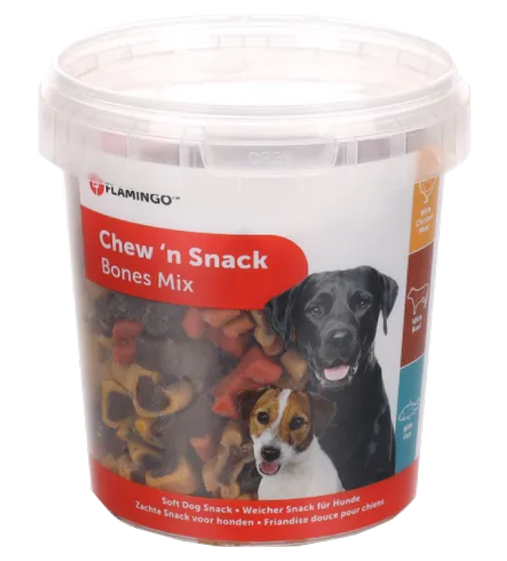 Flamingo - Chew'n Snack - Secchiellini - 500gr