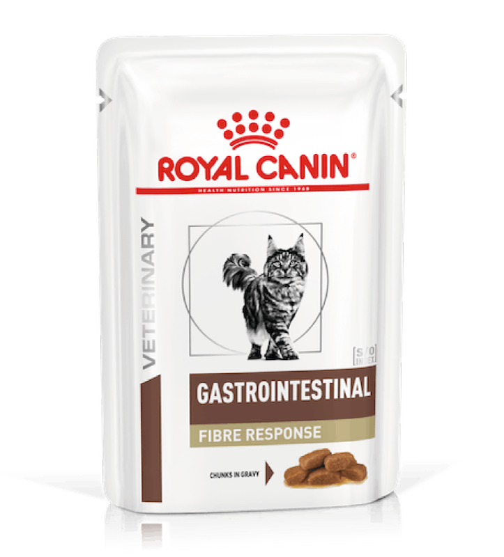 Royal Canin - Veterinary Diet Feline - Gastrointestinal Fibre Response - 85g x 12 bustine