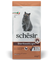 Schesir Cat - Sterilized & Light - 10 kg